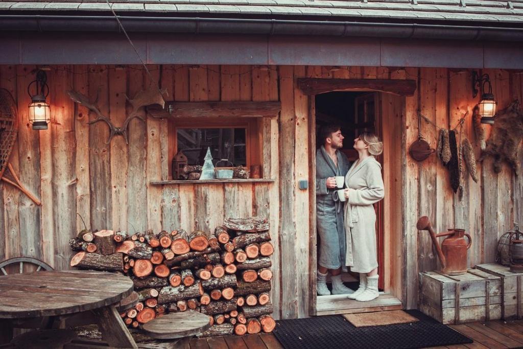 Chalet Trappeur Le Biot 外观 照片